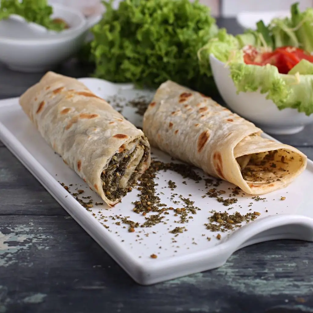 جباتي جبن وزعتر